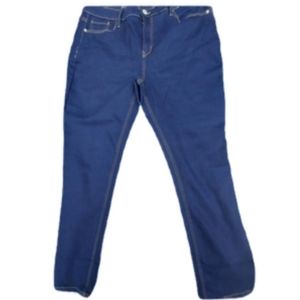 Gemma Rae Women's Jeans Size 18W Dark Wash High Rise Stretch Skinny JeansGRW0050